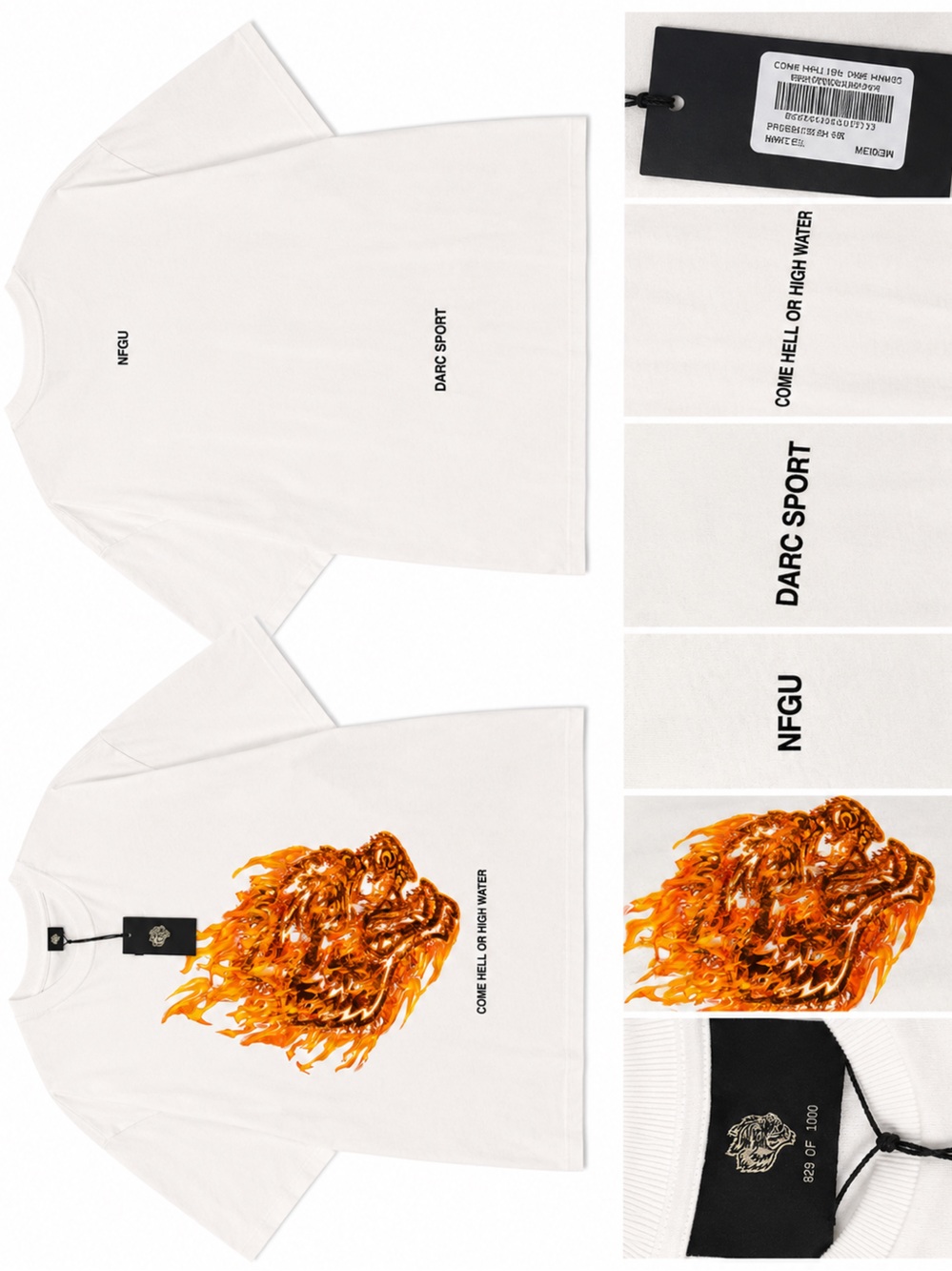 🔥 Darc Sport – “Come Hell or High Water” Premium Tee 🔥